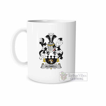 Aldwell Irish Clan Coat of Arms Ceramic Mug