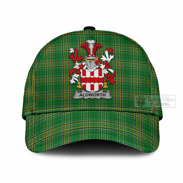 Aldworth Irish Clan Tartan Classic Cap with Coat of Arms