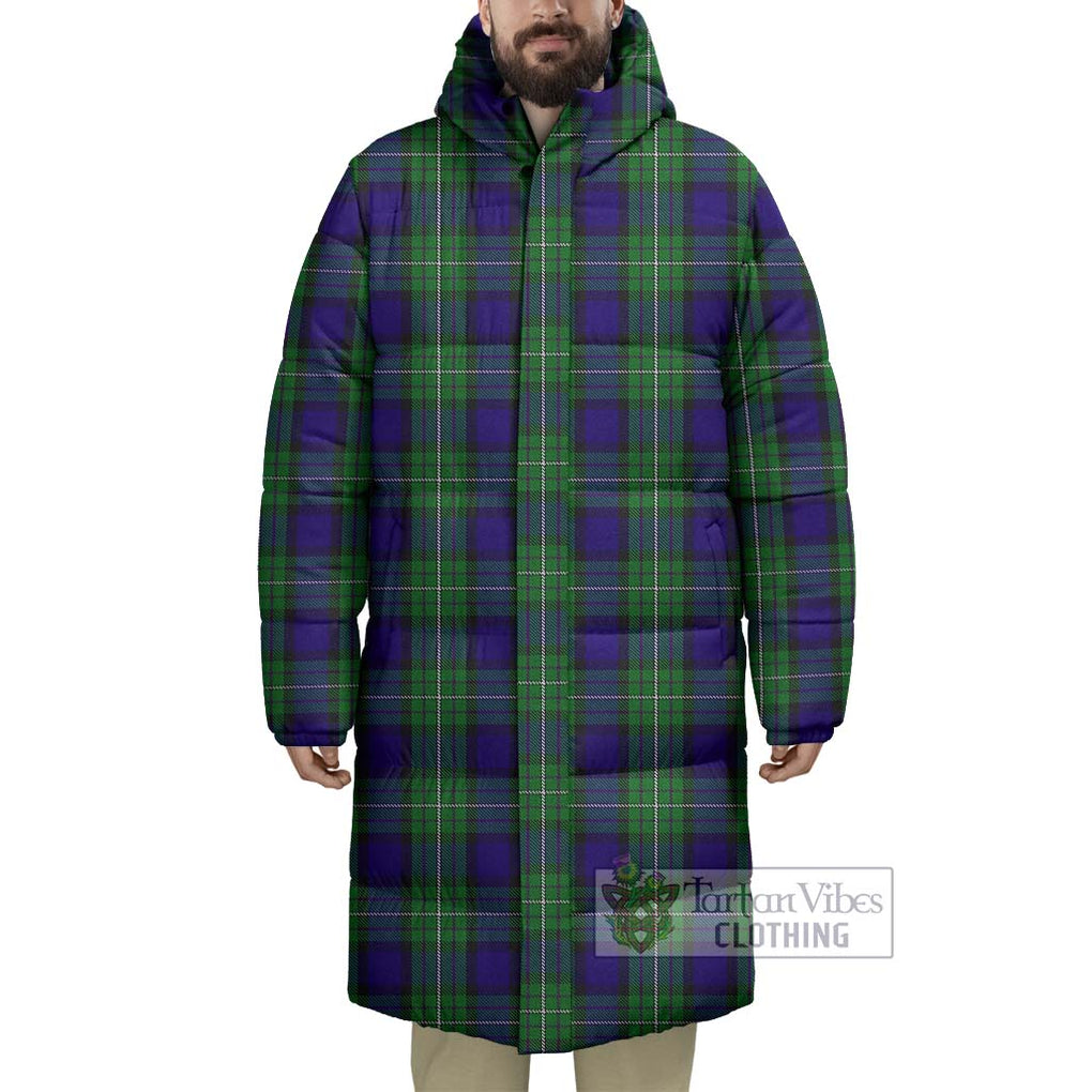 Tartan Vibes Clothing Alexander Tartan Long Down Jacket