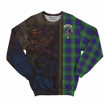 Alexander Tartan Family Crest Sweatshirt Alba Gu Brath Be Brave Lion Ancient Style Unisex - Tartan Vibes Clothing