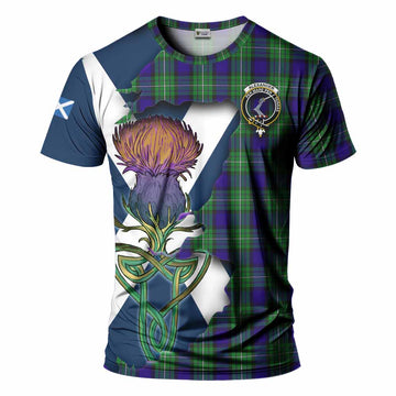 Alexander Tartan Family Crest T-Shirt Scottish Thistle Celtic Inspired Kid's Shirt - Tartan Vibes Clothing