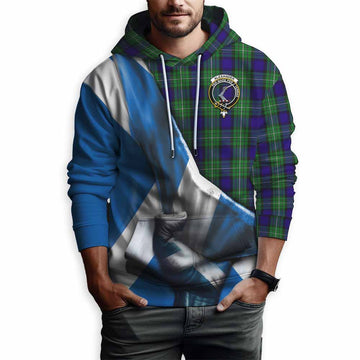 Alexander Tartan Hoodie with Family Crest Scotland Patriotic Style Pullover Hoodie - Tartan Vibes Clothing