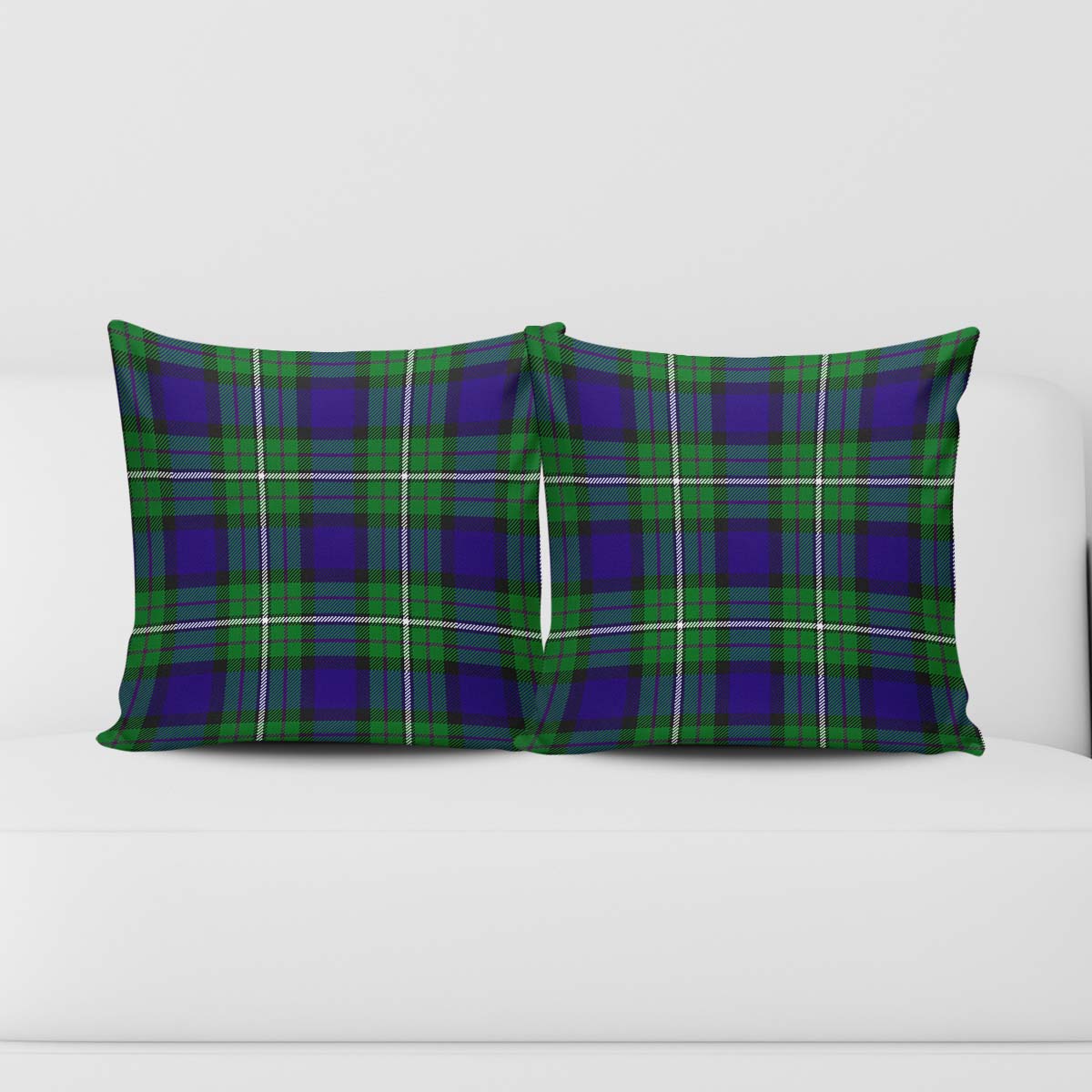 Alexander Tartan Pillow Cover Square Pillow Cover - Tartanvibesclothing