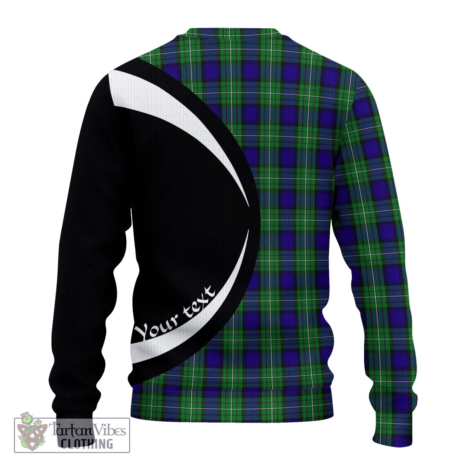 Alexander Tartan Ugly Sweater with Family Crest Circle Style - Tartan Vibes Clothing