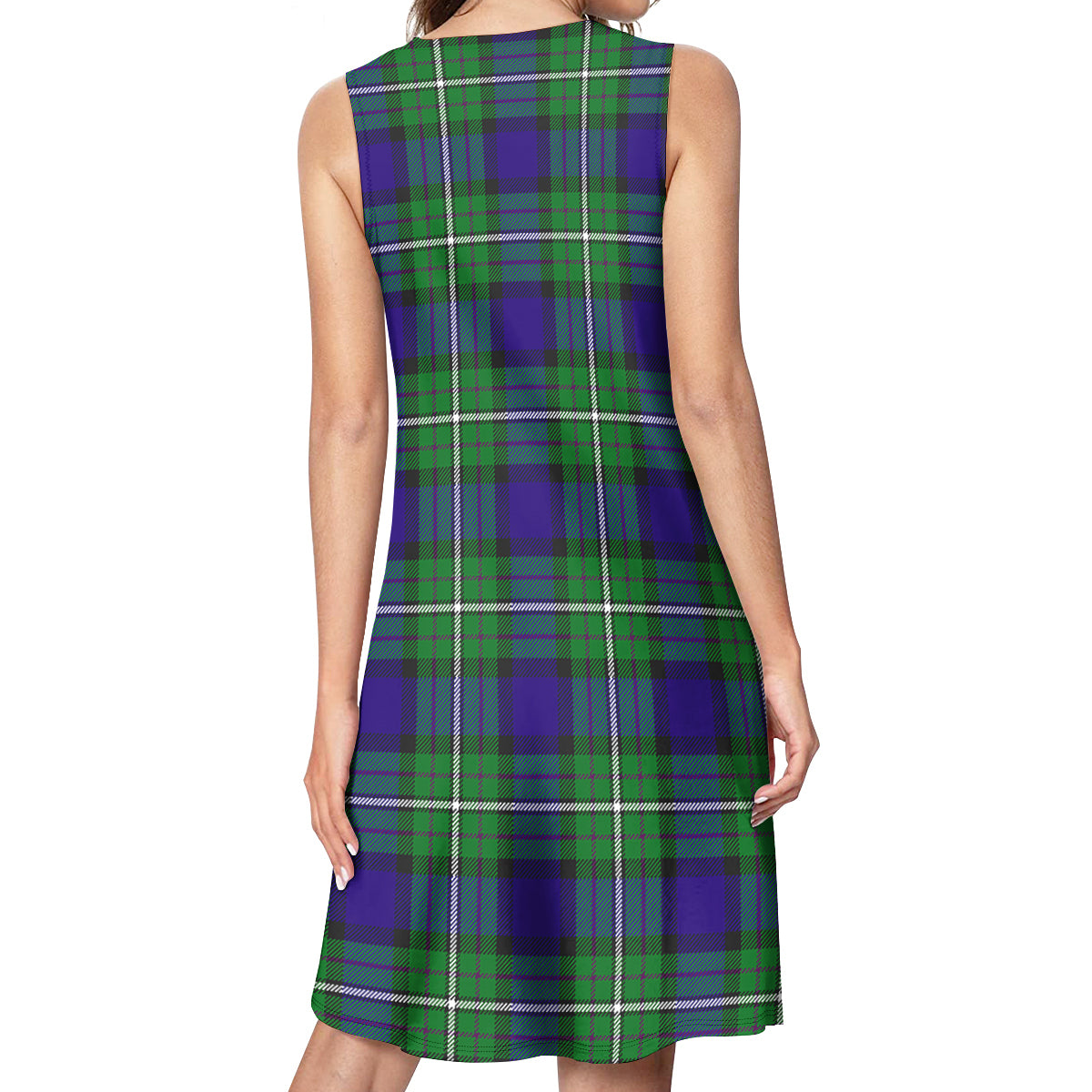 Alexander Tartan Womens Casual Dresses - Tartan Vibes Clothing