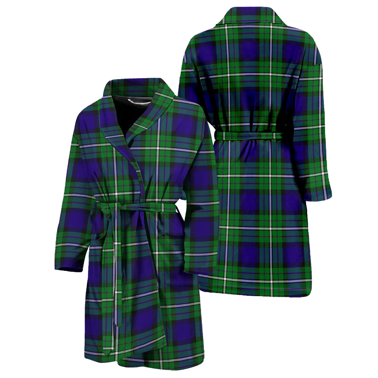 Alexander Tartan Bathrobe Unisex M - Tartan Vibes Clothing