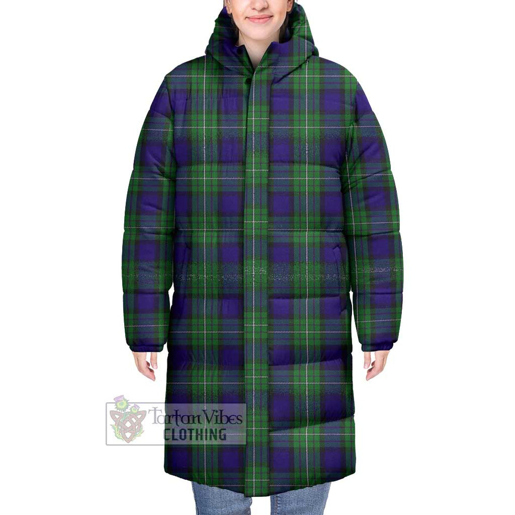 Tartan Vibes Clothing Alexander Tartan Long Down Jacket