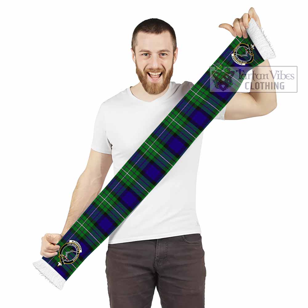 Alexander Tartan Ruffneck Scarf with Family Crest - Tartan Vibes Clothing