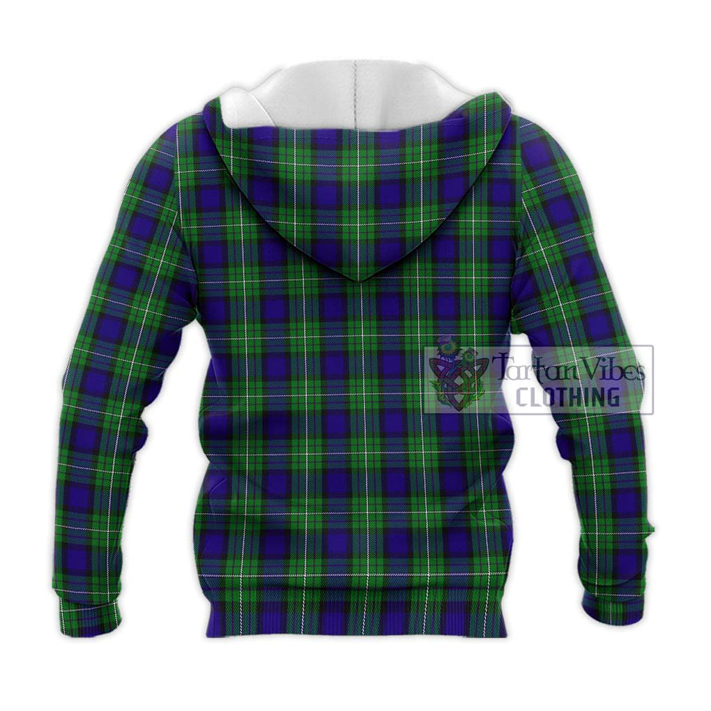 Alexander Tartan Knitted Hoodie with Family Crest DNA In Me Style - Tartanvibesclothing Shop