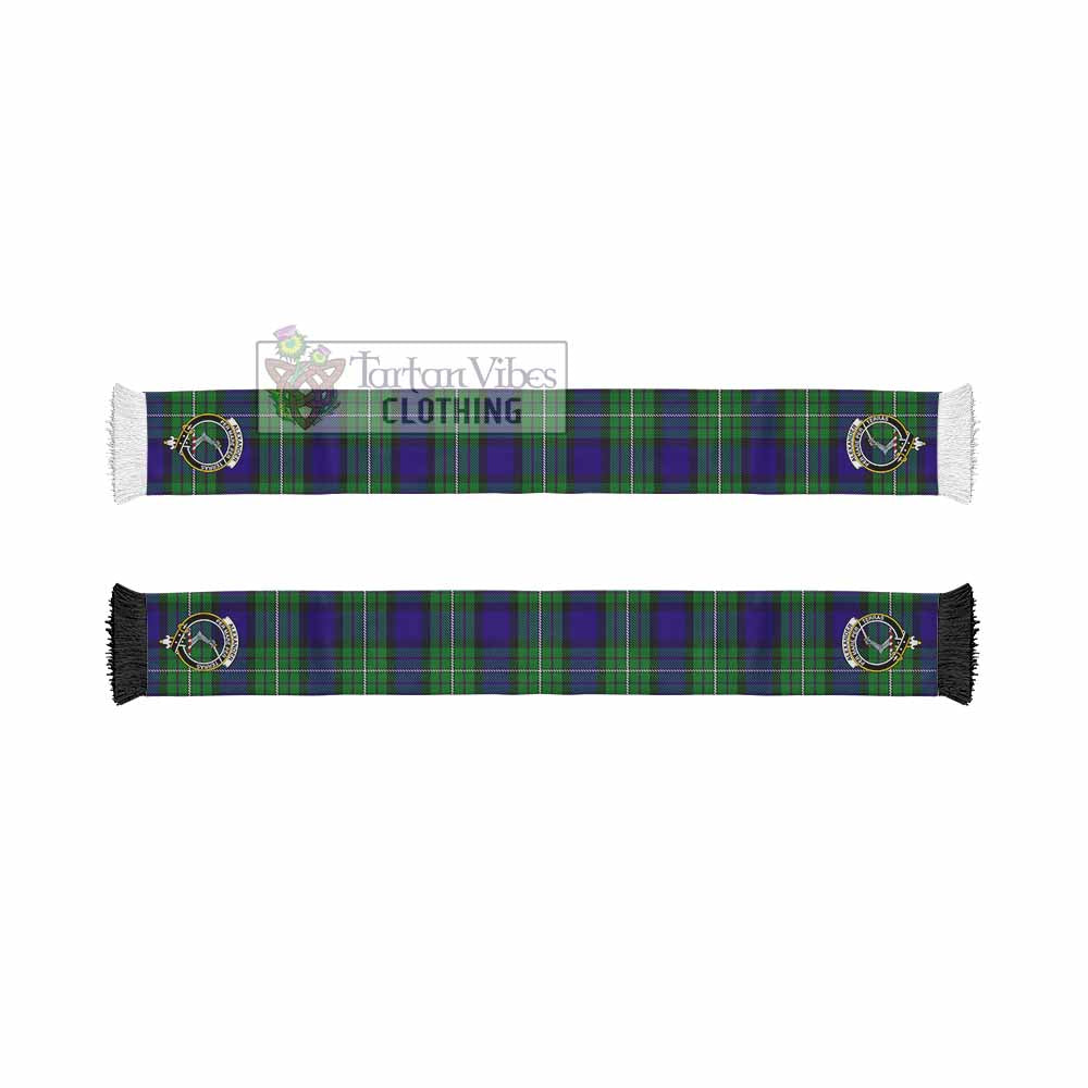 Alexander Tartan Ruffneck Scarf with Family Crest - Tartan Vibes Clothing