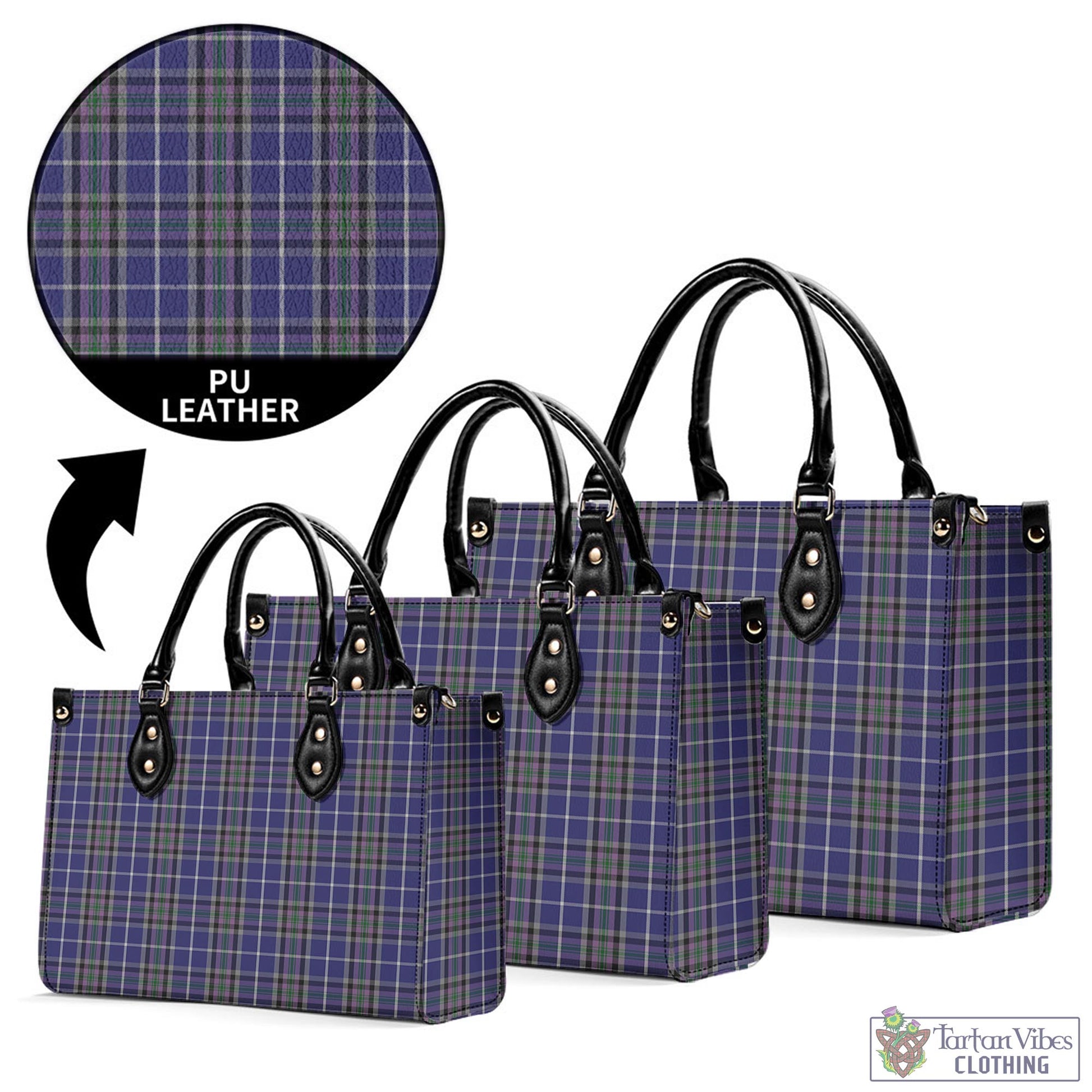 Tartan Vibes Clothing Alexander of Menstry Tartan Luxury Leather Handbags