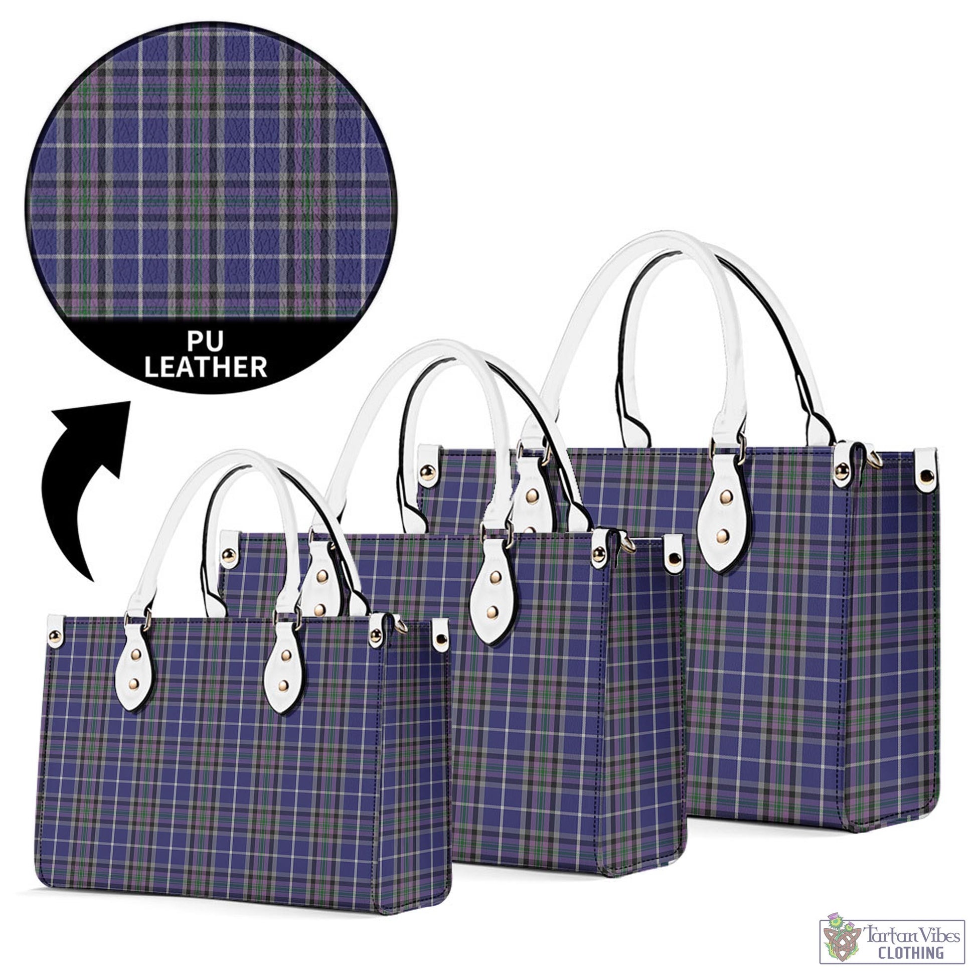 Tartan Vibes Clothing Alexander of Menstry Tartan Luxury Leather Handbags