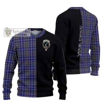 Alexander of Menstry Tartan Ugly Sweater with Family Crest and Half Of Me Style