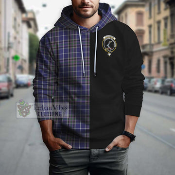 Alexander of Menstry Tartan Hoodie with Family Crest and Half Of Me Style