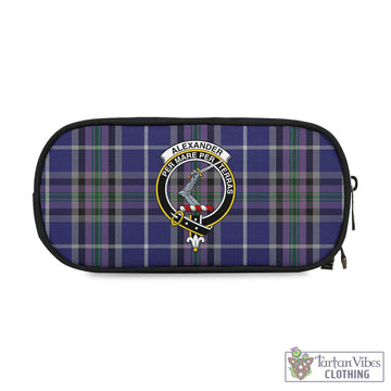 Alexander of Menstry Tartan Pen and Pencil Case with Family Crest