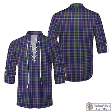 Alexander of Menstry Tartan Men's Scottish Traditional Jacobite Ghillie Kilt Shirt