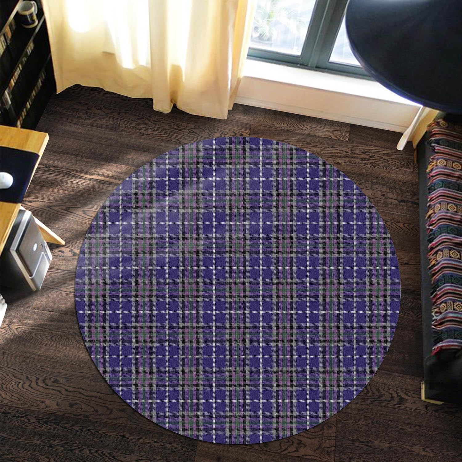 Alexander of Menstry Tartan Round Rug - Tartanvibesclothing