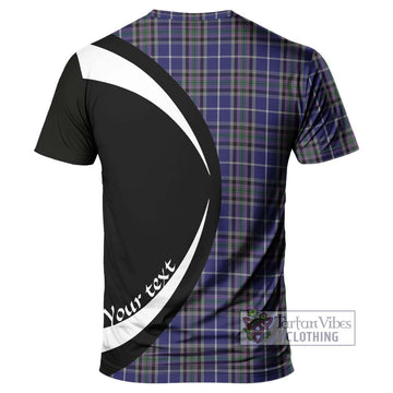 Alexander of Menstry Tartan T-Shirt with Family Crest Circle Style