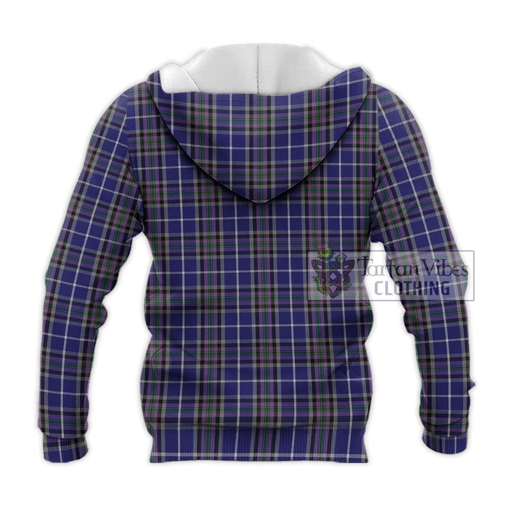 Alexander of Menstry Tartan Knitted Hoodie with Family Crest DNA In Me Style - Tartanvibesclothing Shop