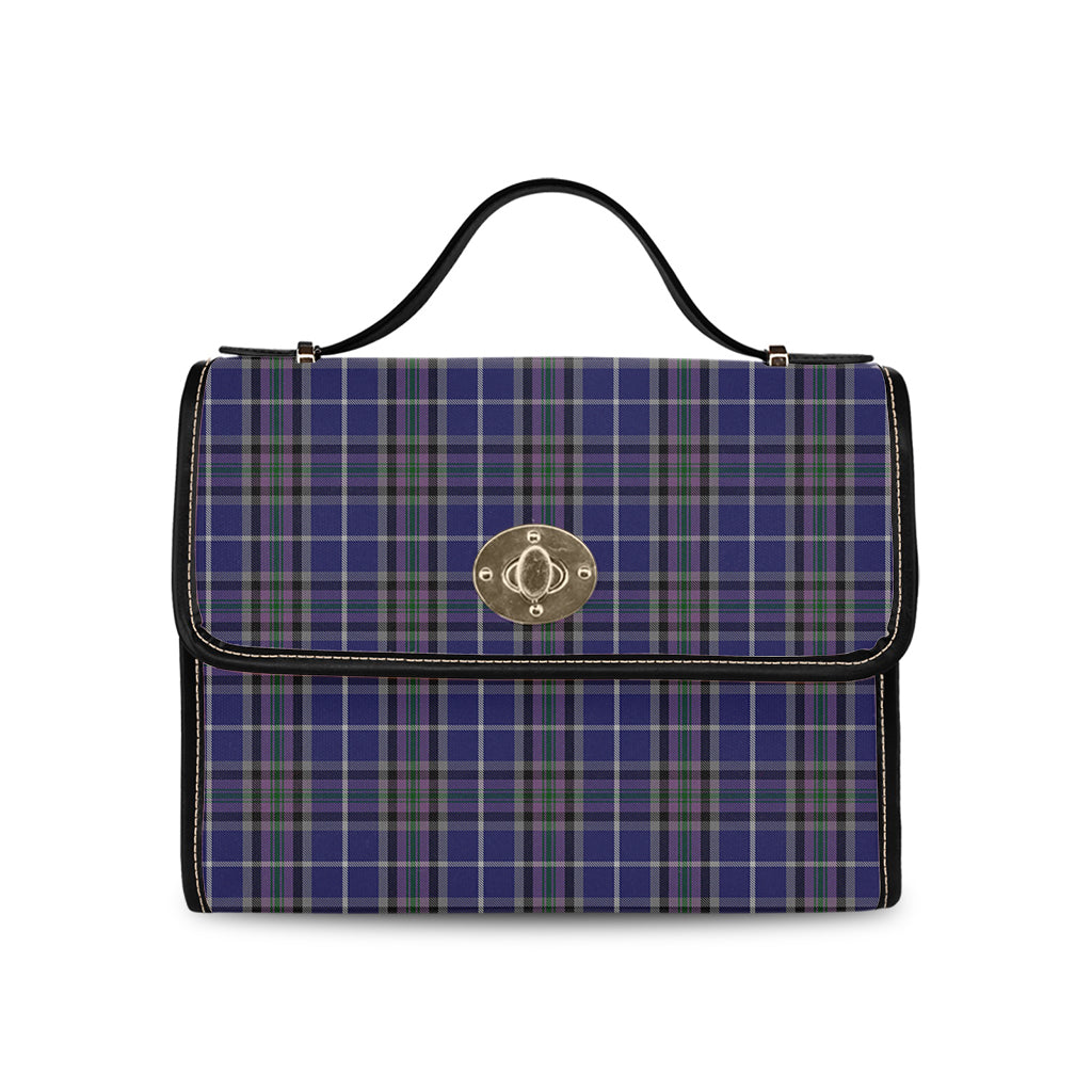 Alexander of Menstry Tartan Leather Strap Waterproof Canvas Bag - Tartanvibesclothing