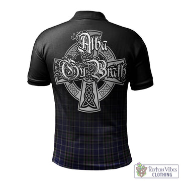 Alexander of Menstry Tartan Polo Shirt Featuring Alba Gu Brath Family Crest Celtic Inspired