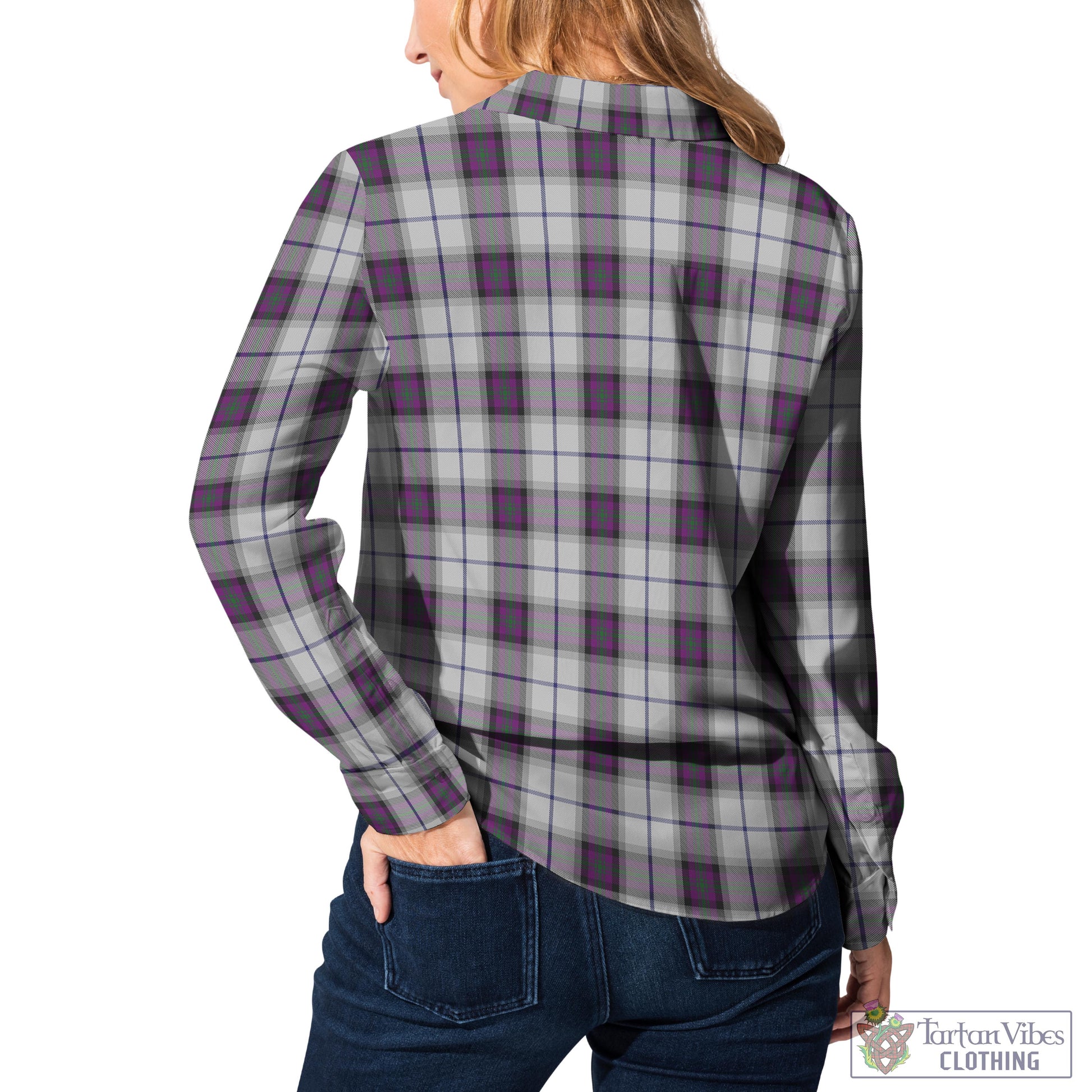 Alexander of Menstry Dress Tartan Womens Casual Shirt