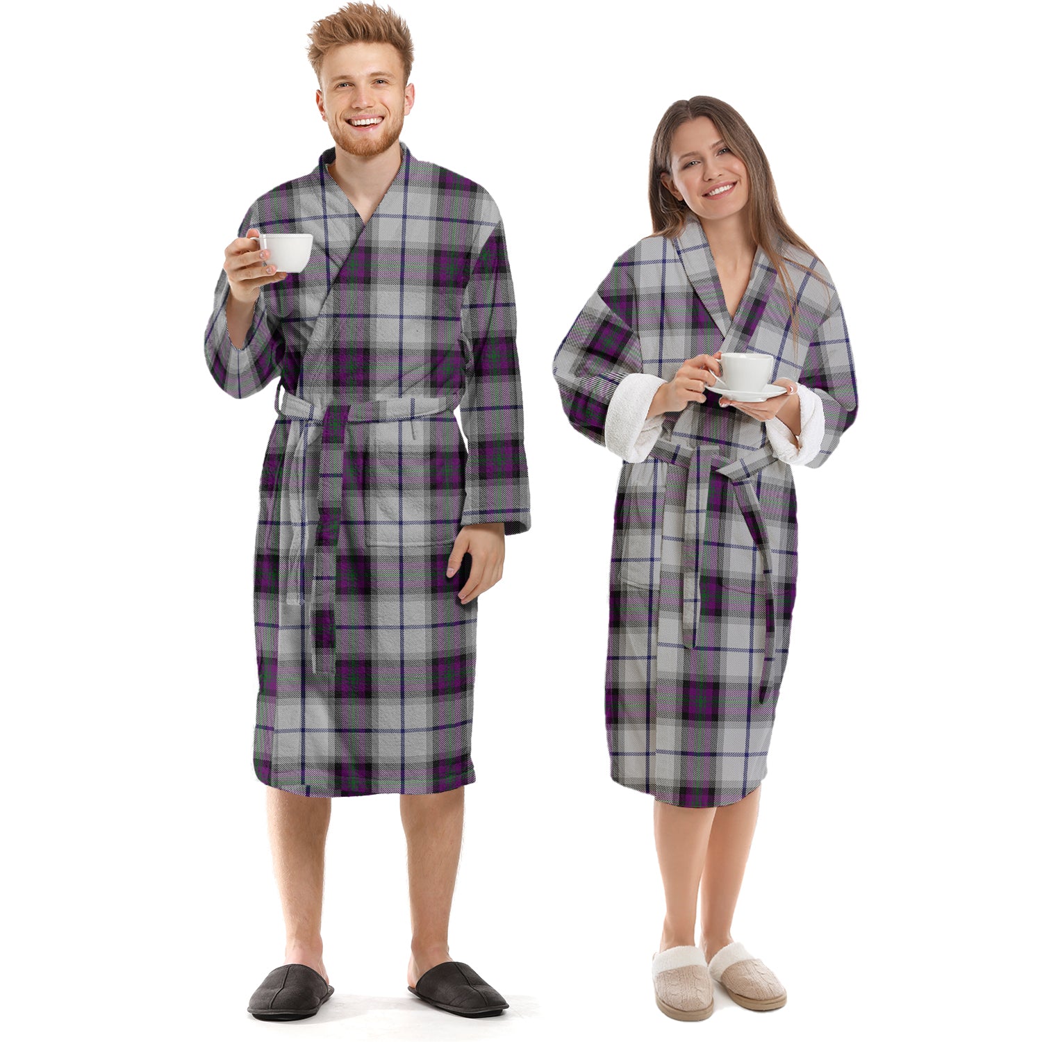 Alexander of Menstry Dress Tartan Bathrobe Unisex S - Tartan Vibes Clothing