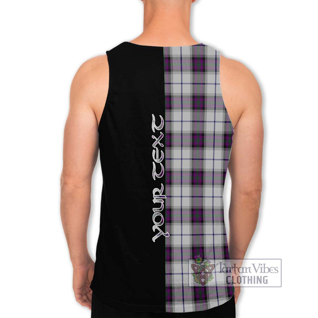 Alexander of Menstry Dress Tartan Men's Tank Top with Family Crest and Half Of Me Style - Tartanvibesclothing Shop