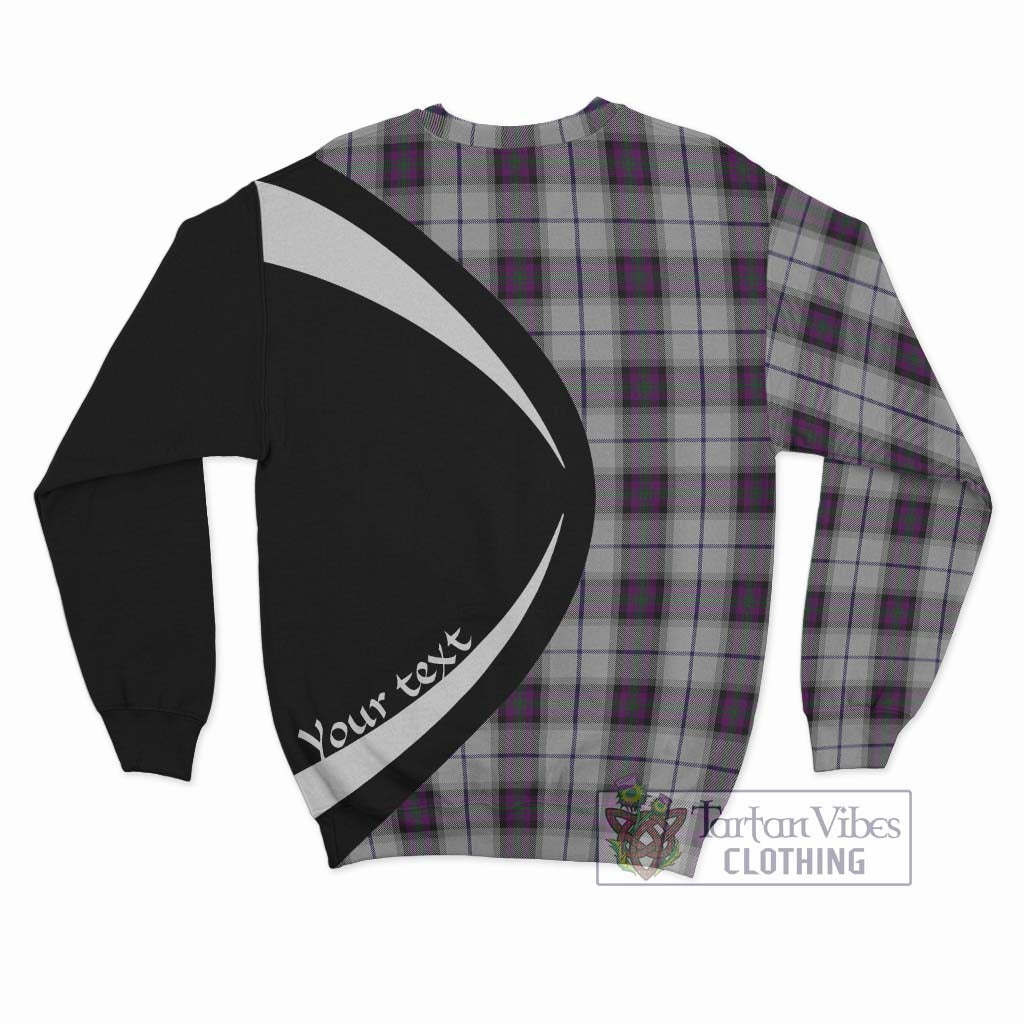 Alexander of Menstry Dress Tartan Sweatshirt with Family Crest Circle Style - Tartan Vibes Clothing