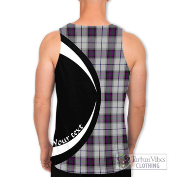 Alexander of Menstry Dress Tartan Men's Tank Top with Family Crest Circle Style