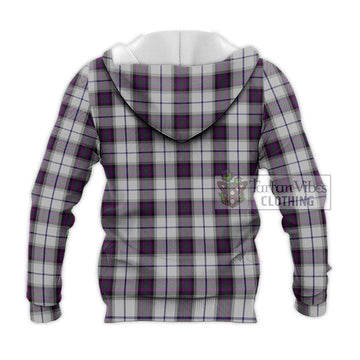 Alexander of Menstry Dress Tartan Knitted Hoodie with Family Crest DNA In Me Style