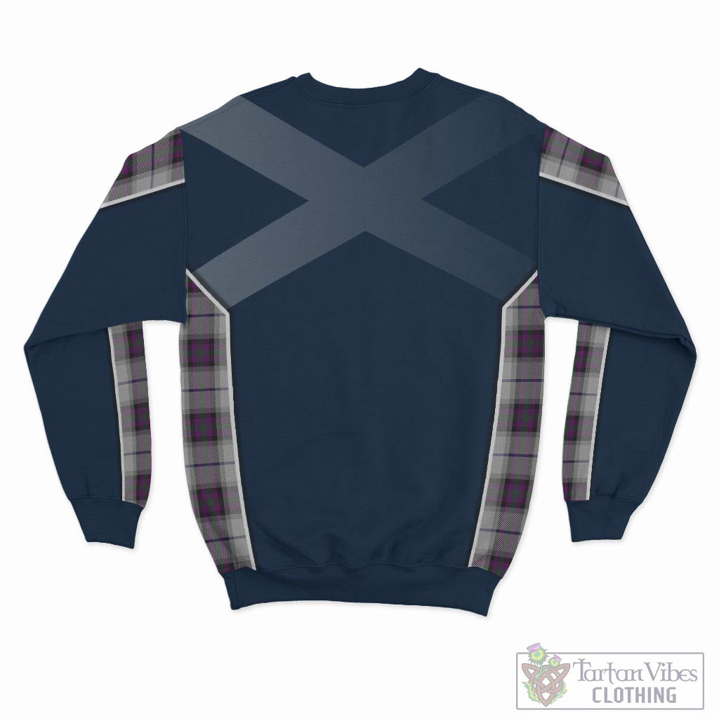 Tartan Vibes Clothing Alexander of Menstry Dress Tartan Sweatshirt with Family Crest and Scottish Thistle Vibes Sport Style