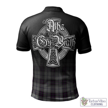 Alexander of Menstry Dress Tartan Polo Shirt Featuring Alba Gu Brath Family Crest Celtic Inspired