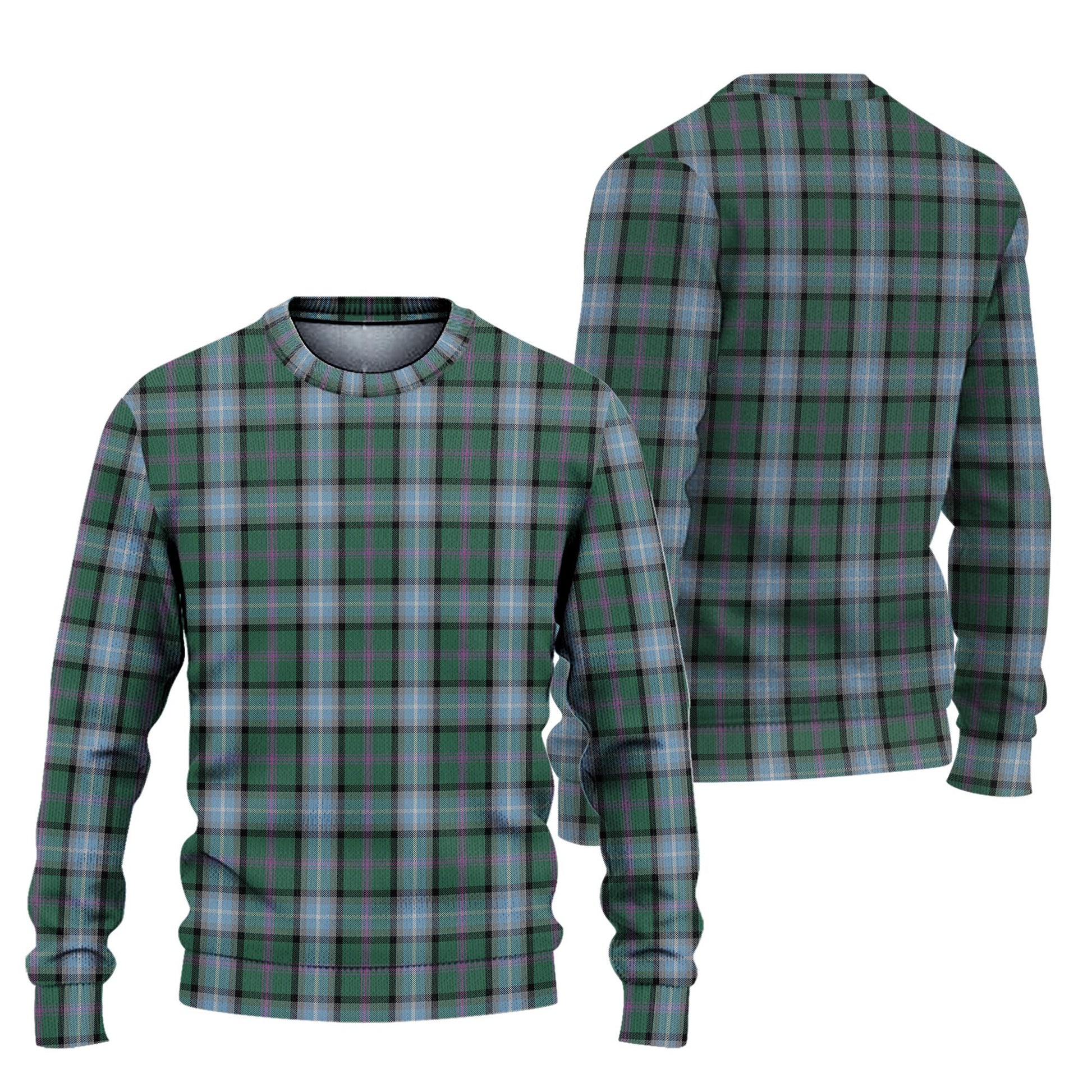 Alexander of Menstry Hunting Tartan Knitted Sweater Unisex - Tartanvibesclothing