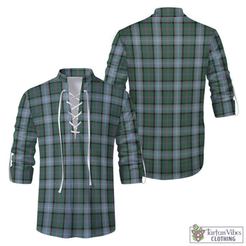 Alexander of Menstry Hunting Tartan Men's Scottish Traditional Jacobite Ghillie Kilt Shirt