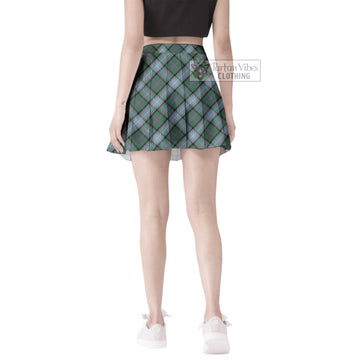 Alexander of Menstry Hunting Tartan Women's Plated Mini Skirt