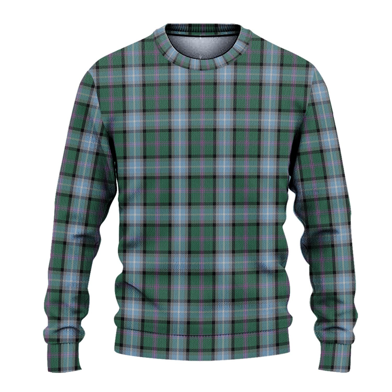 Alexander of Menstry Hunting Tartan Knitted Sweater - Tartanvibesclothing