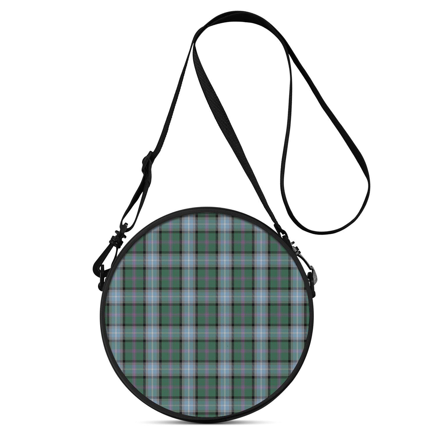 Alexander of Menstry Hunting Tartan Round Satchel Bags - Tartanvibesclothing