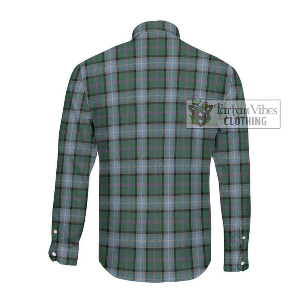 Alexander of Menstry Hunting Tartan Long Sleeve Button Shirt with Family Crest DNA In Me Style - Tartanvibesclothing Shop