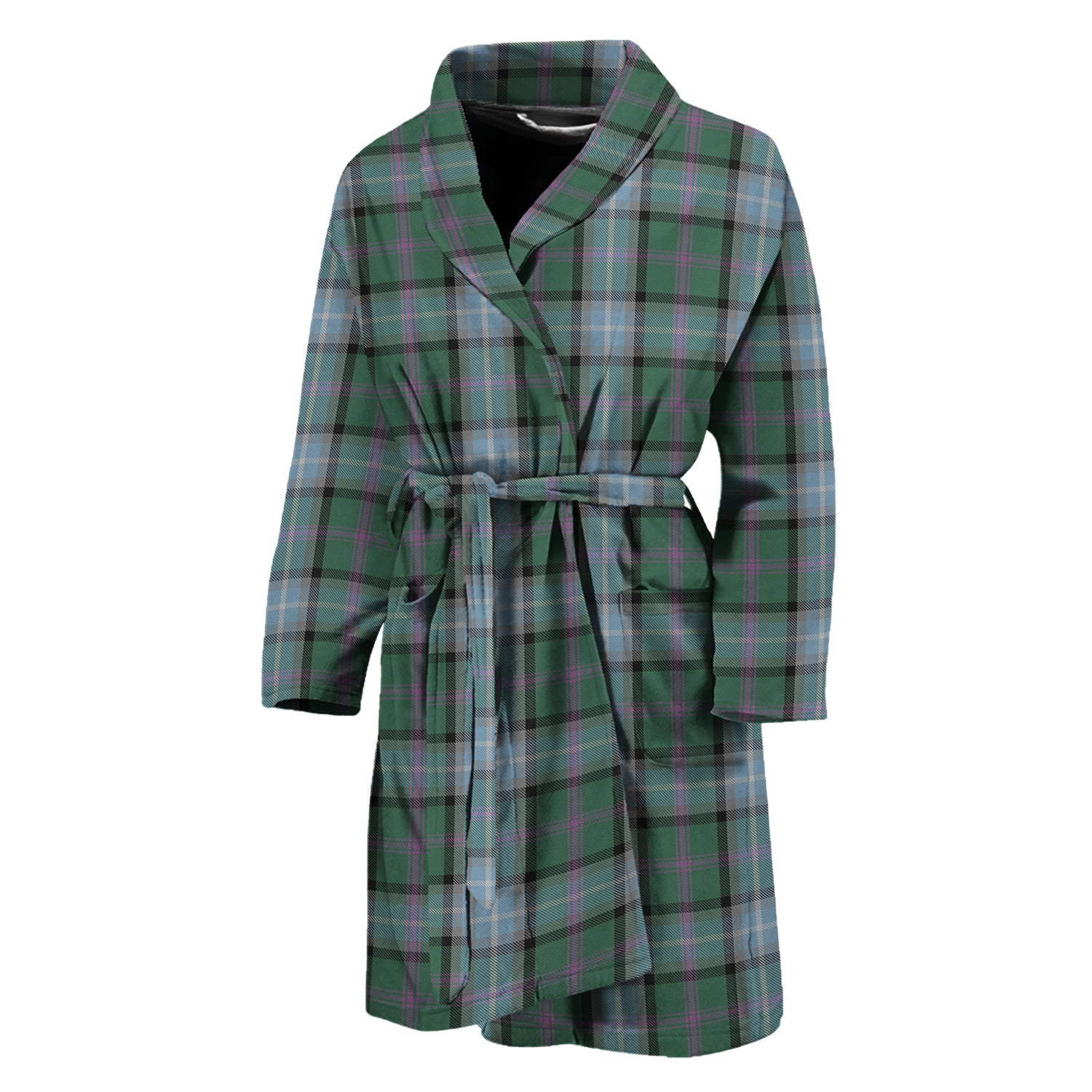 Alexander of Menstry Hunting Tartan Bathrobe - Tartan Vibes Clothing