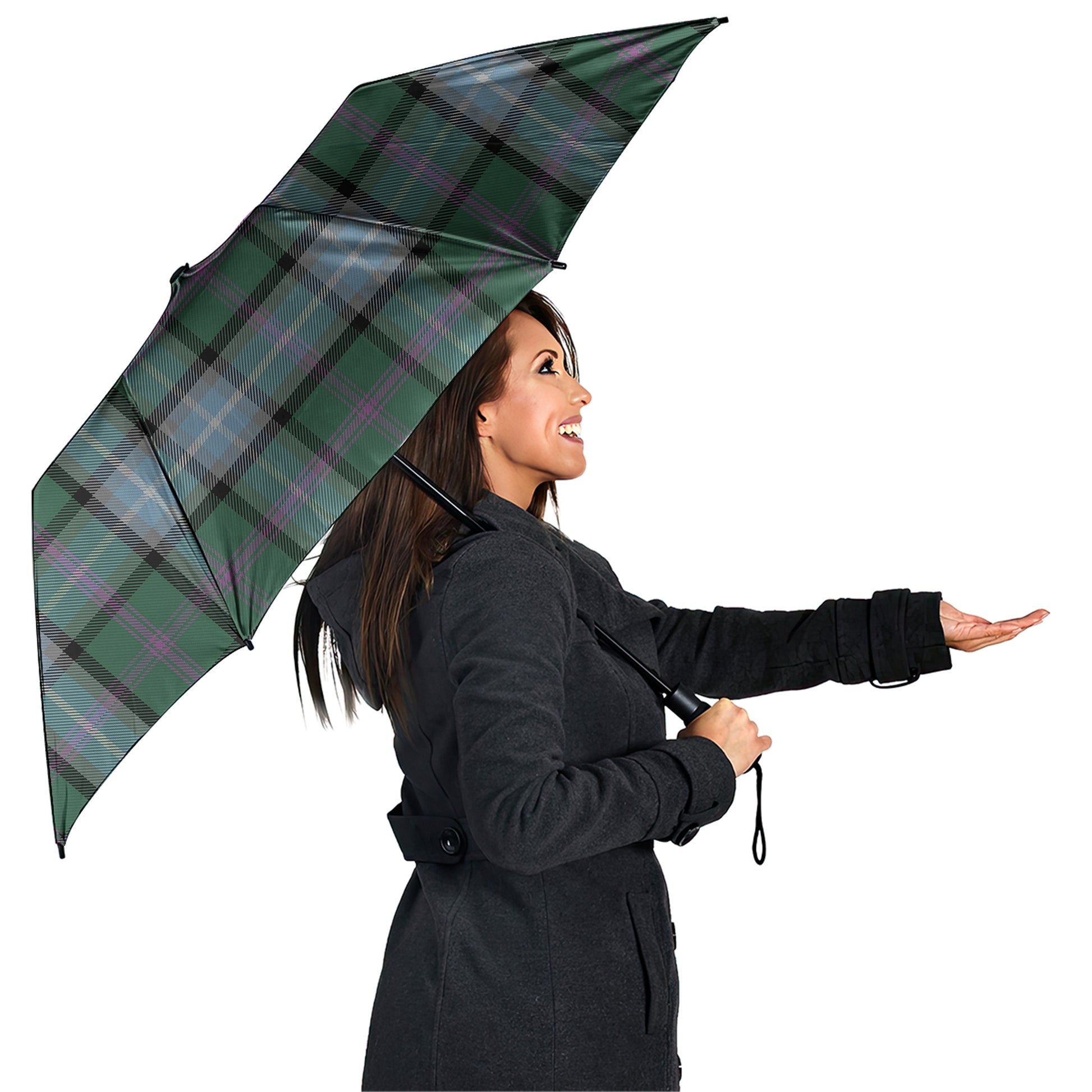 Alexander of Menstry Hunting Tartan Umbrella - Tartanvibesclothing