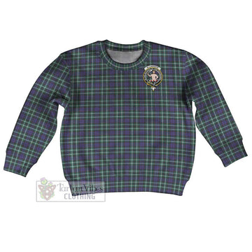 Allardice Tartan Kid Ugly Sweater with Family Crest Kid - Tartan Vibes Clothing