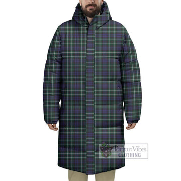 Allardice Tartan Long Down Jacket