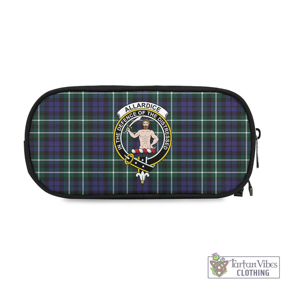 Allardice Tartan Pen and Pencil Case with Family Crest One Size 4.13*8.74 inch - Tartan Vibes Clothing