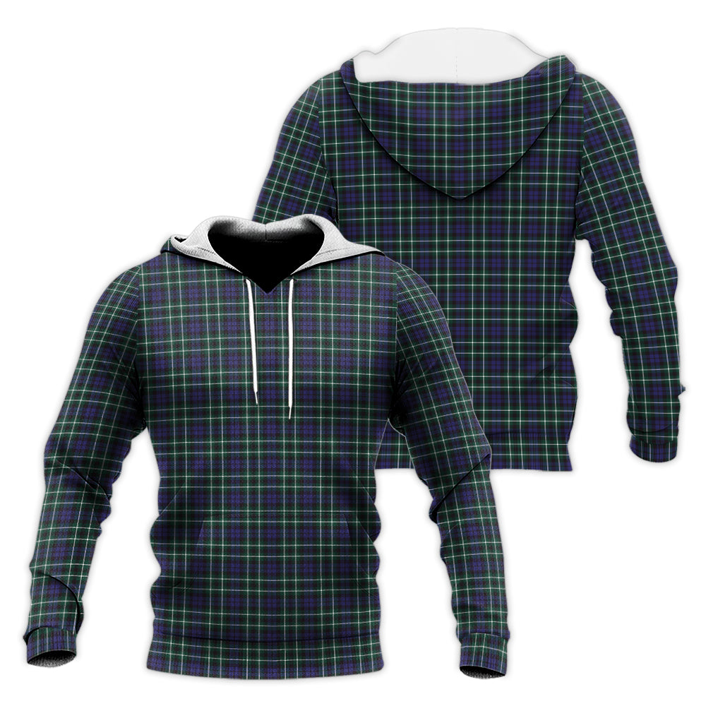 Allardice Tartan Knitted Hoodie Unisex Knitted Hoodie - Tartanvibesclothing