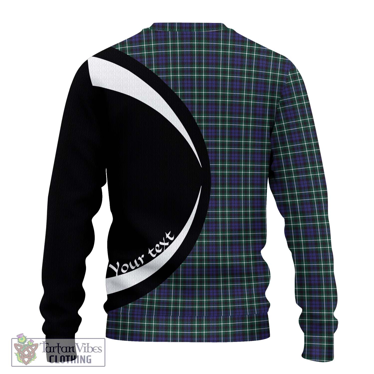 Allardice Tartan Ugly Sweater with Family Crest Circle Style - Tartan Vibes Clothing