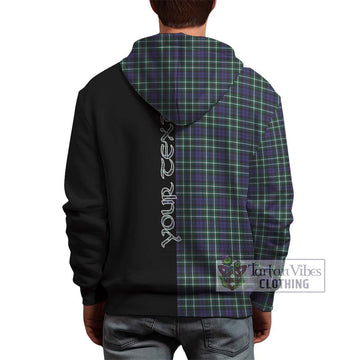 Allardice Tartan Hoodie with Family Crest and Half Of Me Style