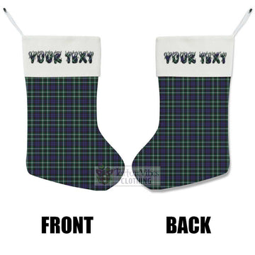 Allardice Tartan Christmas Stocking with Personalized Text