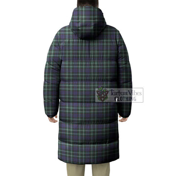 Allardice Tartan Long Down Jacket