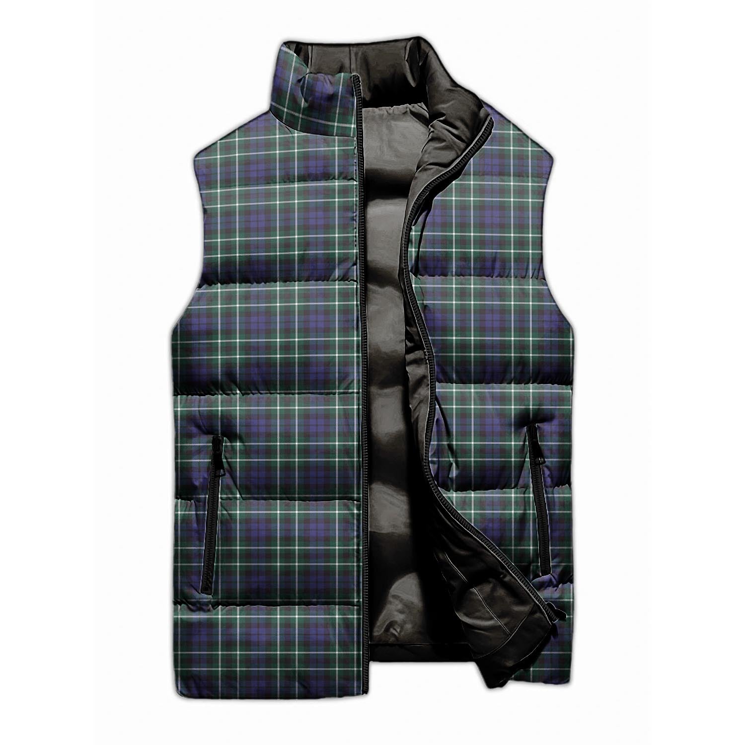 Allardice Tartan Sleeveless Puffer Jacket - Tartanvibesclothing